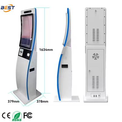 23.6-65 Inch Hotel Self-Service Kiosk met Touch Screen Betaling