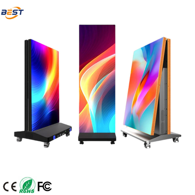 Indoor LED Poster Display Scherm P2.5 1920x640mm Front Service