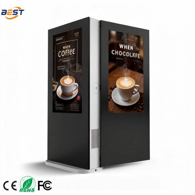 Buiten LCD digitale signage met 16:9 aspect ratio 3840X2160 resolutie en 50000 uur levensduur