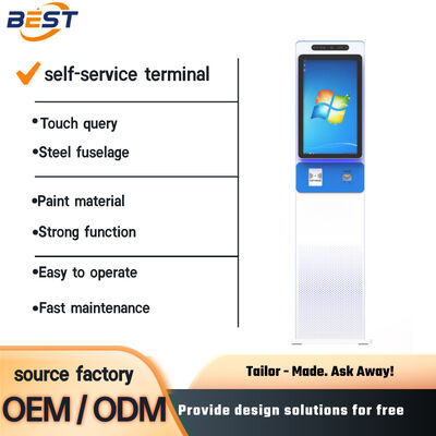 1920X1080 Resolutie Zelfbediening Bestelkiosk met capacitieve touch 10 punt en modulaire add-ons