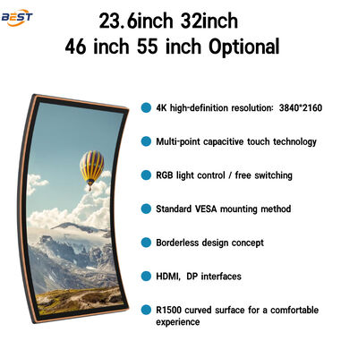 High Resolution Self Service Payment Kiosk met Intel Core I3 CPU voor restaurants en winkels