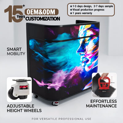 P2.5 GOB Commercieel Ontvangst LED-scherm SMD1515 IP43 3840Hz Hoge vernieuwingsfrequentie