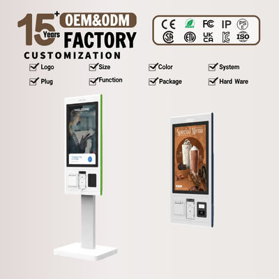 21.5 tot 32 inch Display Grootte Custom Kiosk Design Met Touchscreen User Interface Leverend Boeiende Klant Ervaringen