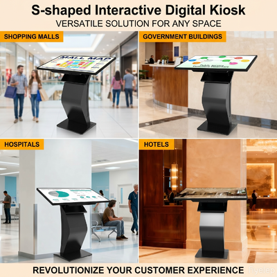 32-inch Android Touch Screen Self-Service Kiosk met 10-punts capacitieve touch voor interactieve digitale signage