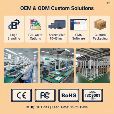 31,2 inch zonne-e-paper-display | Off-grid digitale signage voor buiten