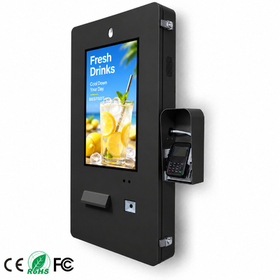 Aanpasbare buiten-zelfbedieningsbestelkiosk OEM-afmetingen Kleur Modulair ontwerp Terminal