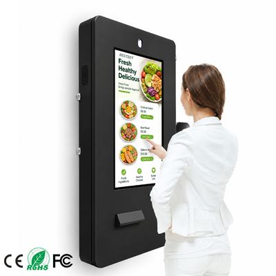 Android Windows Outdoor Ordering Kiosk Muur gemonteerd terminal voor groothandel restaurant projecten