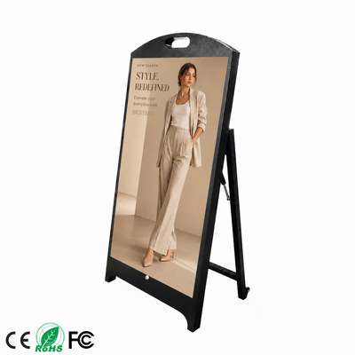Smart Control LED Poster Display App U Disk Cloud WiFi luidspreker Buiten IP65 Digitaal Teken