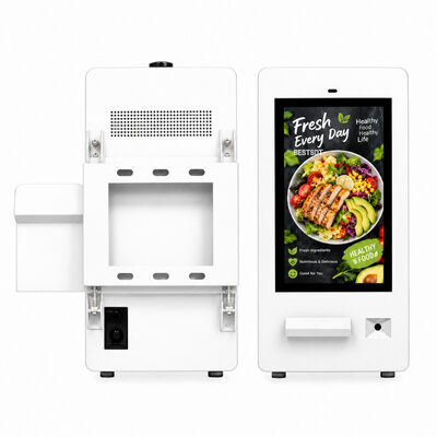 Drive-Thru Zelfbedieningsbestel- en Betaalkiosk Ingebouwde Printer QR-codescanner
