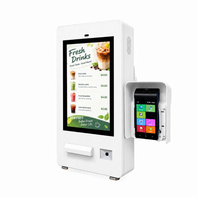 Zelfbedieningsbestelkiosk Android Windows Dual System Buitenbetaalterminal